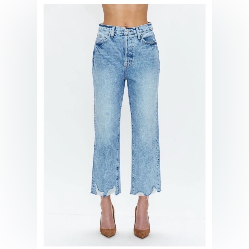 Pistola Cassie Super High Rise Straight Crop, Size 27, NWT